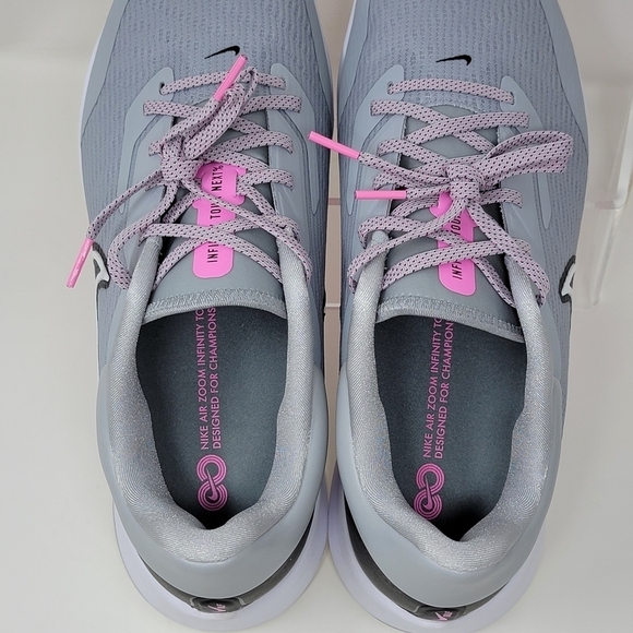 Nike Air Zoom Infinity Tour Next% Men's Size Multi Wolf Grey Pink DC5221-060 New - Picture 7 of 11